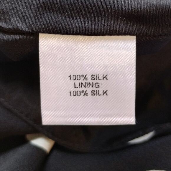 AO Michelle Mason Black White Polk Dot High Maxi Dress NWT Size 0 Asymmetrical - Picture 6 of 14